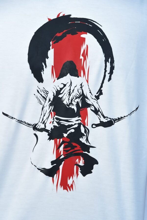 Miyamoto Musashi White Regular T-Shirt For Men - Image 2