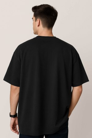 Pokemon Black Oversized T-Shirt For Men - Image 3