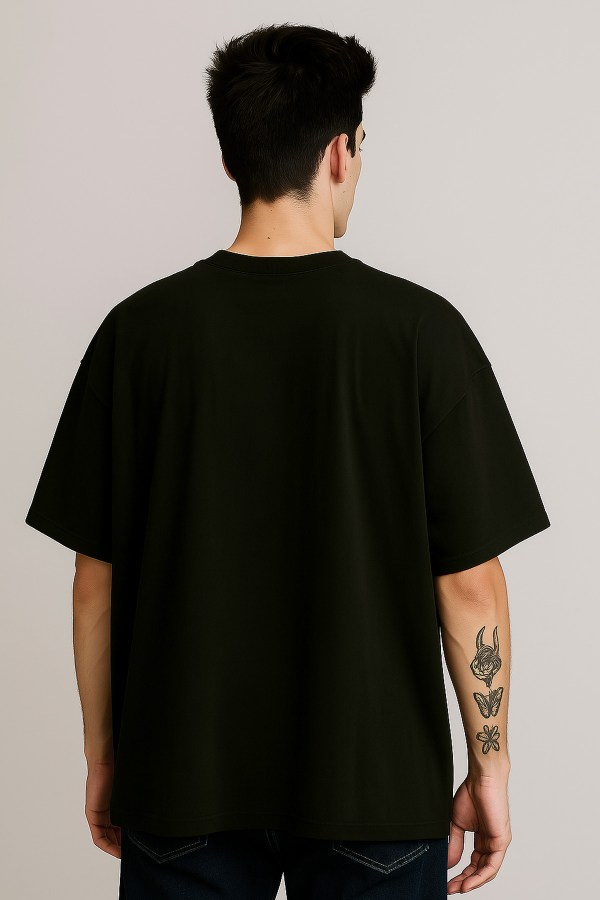 Dragon Ball Black Oversized T-Shirt For Men - Image 4