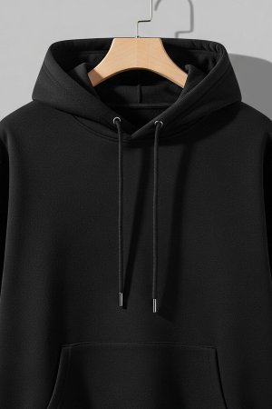 Alien Space Black Premium Hoodie - Image 4