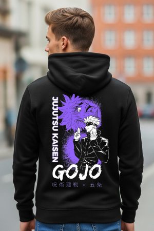 Goju Black Hoodie For Men