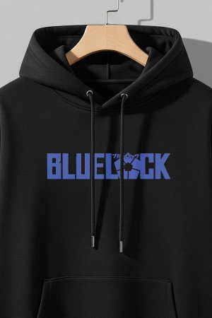 Blue Lock Black Hoodie For Men - Image 4