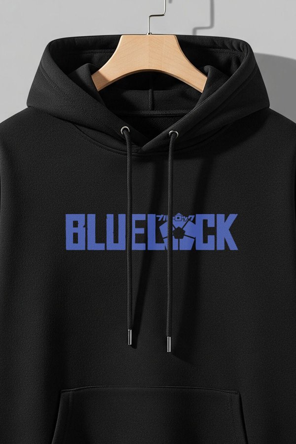 Blue Lock Black Hoodie For Men - Image 4