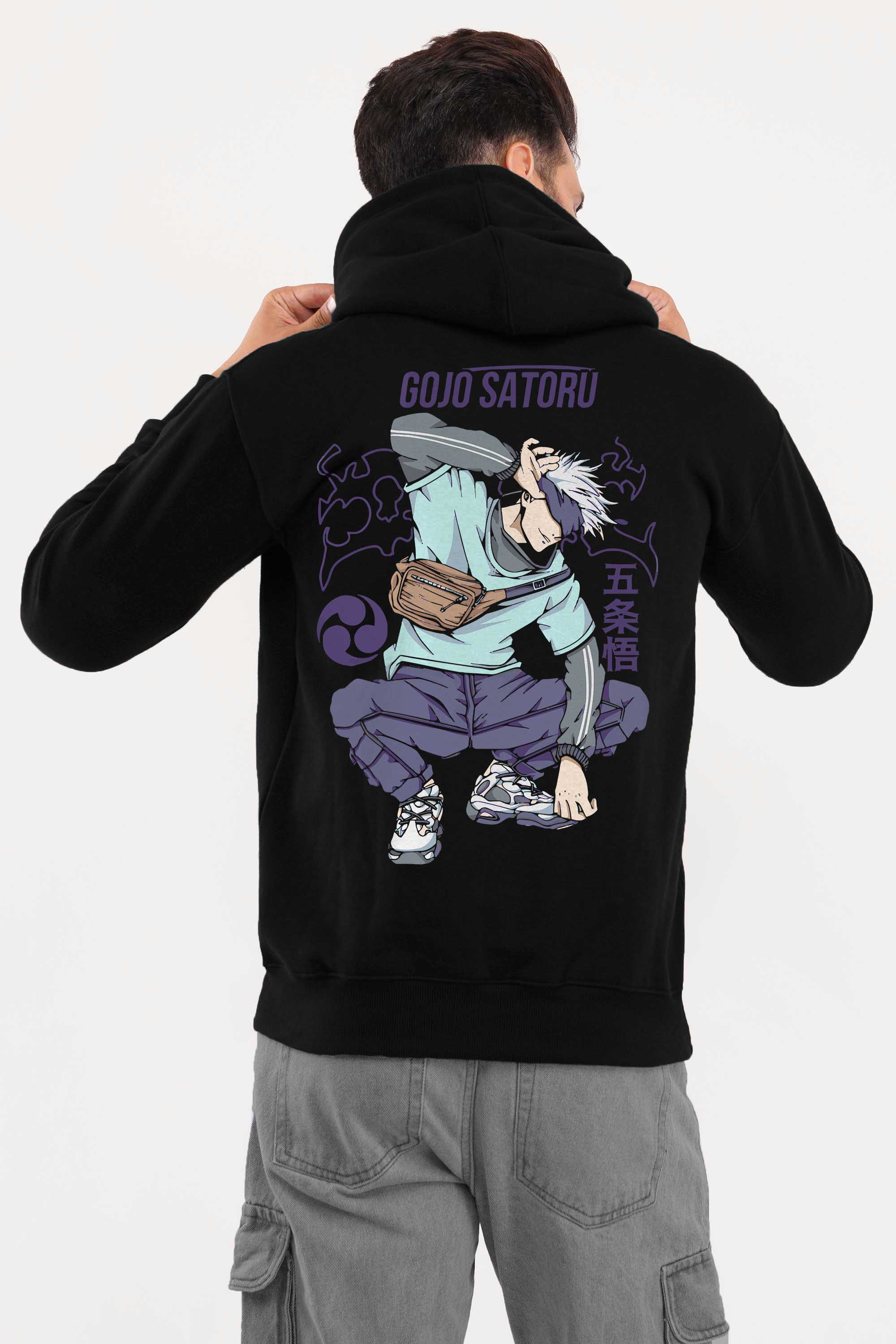 Gojo Satoru Black Hoodie