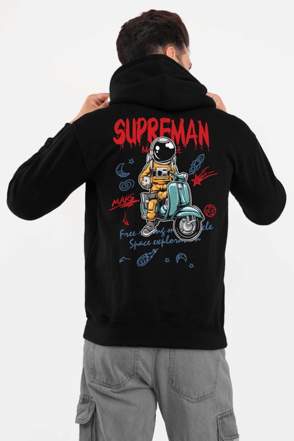 Superman Black Hoodie