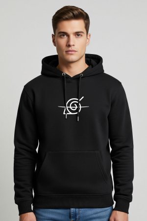 Kakashi Hatake Black Hoodie For Men - Image 2