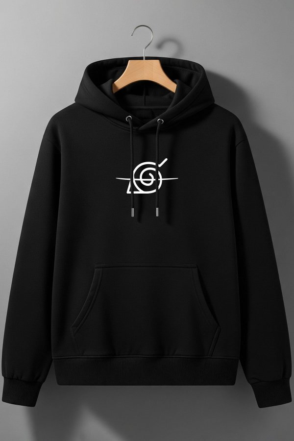 Kakashi Hatake Black Hoodie For Men - Image 3