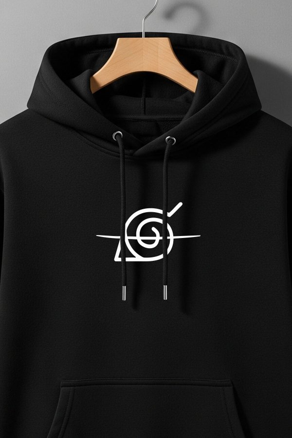 Kakashi Hatake Black Hoodie For Men - Image 4
