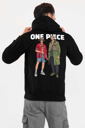 One Price Black Hoodie For Men