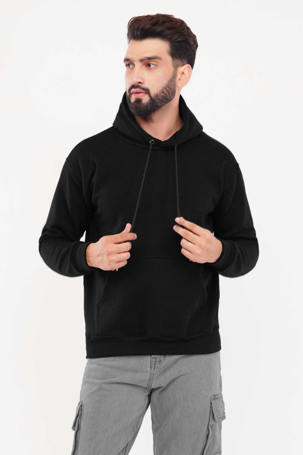 Superman Black Hoodie For Men - Image 3