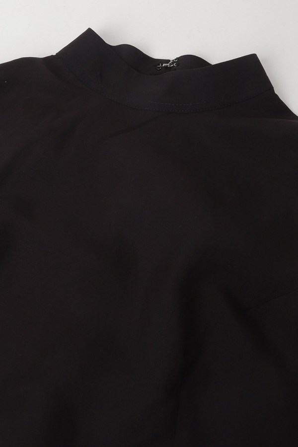 Black Cotton Blend Casual Western Dress - Image 8