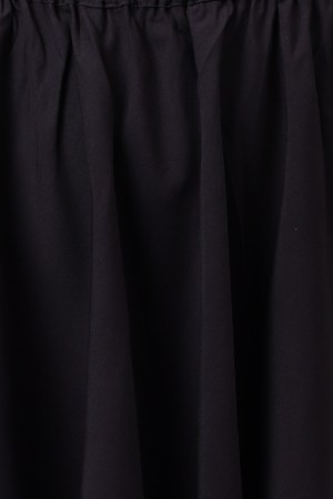 Black Cotton Blend Casual Western Dress - Image 3