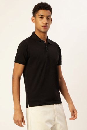Black polo T-shirt - Image 6