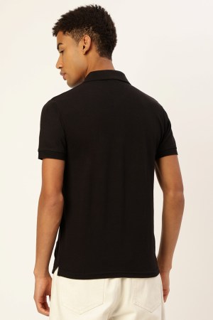 Black polo T-shirt - Image 7