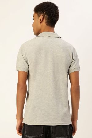 Grey Polo T-Shirt - Image 6
