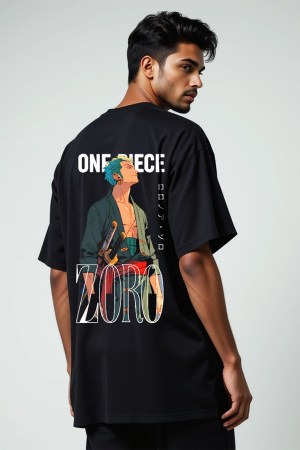 Zoro Black Oversized T-Shirt
