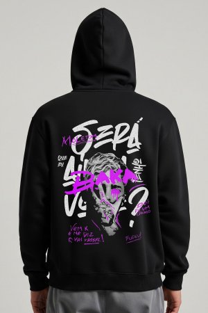 Baka Black Premium Hoodie - Image 6