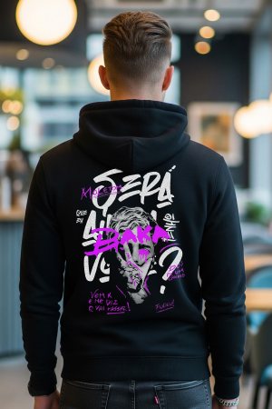 Baka Black Premium Hoodie