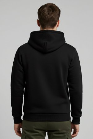 Gold Dragon Black Premium Hoodie - Image 5