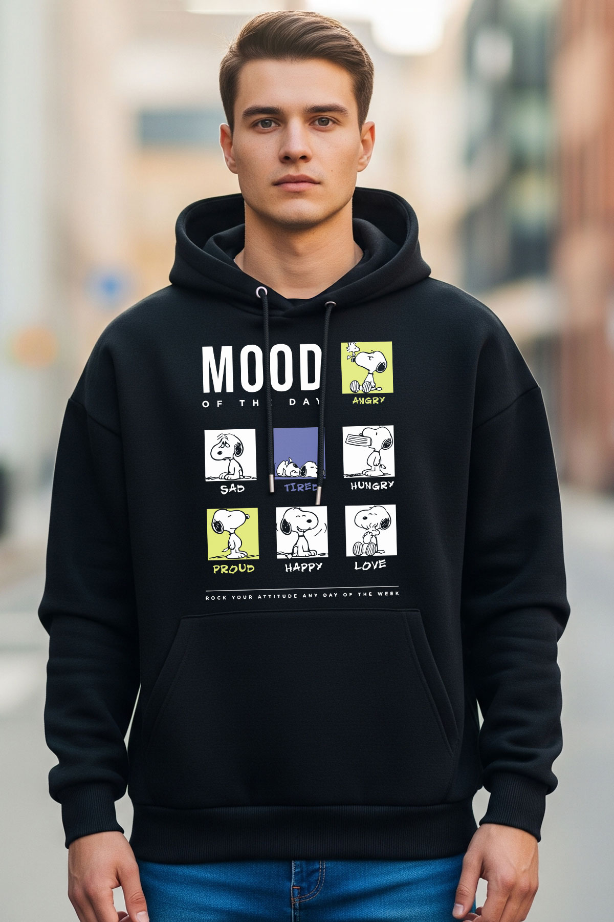 Mood Of The Day Oversized Hoodie
