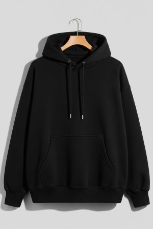 Blasting Off Energy Black Oversized Hoodie - Image 2