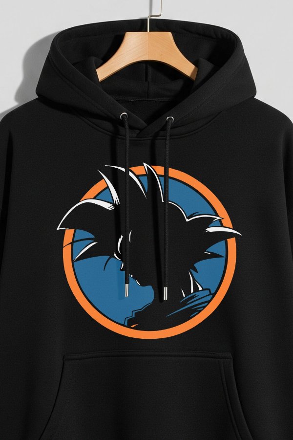 Goku Black Oversized Hoodie - Image 4
