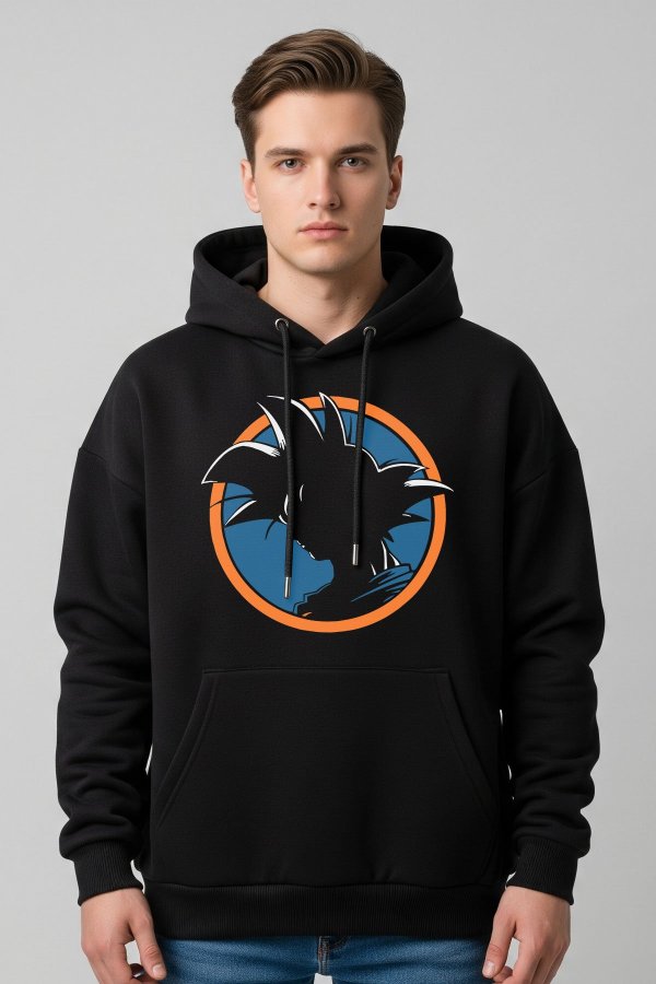 Goku Black Oversized Hoodie - Image 2