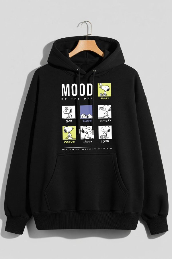 Mood Of The Day Oversized Hoodie - Image 2