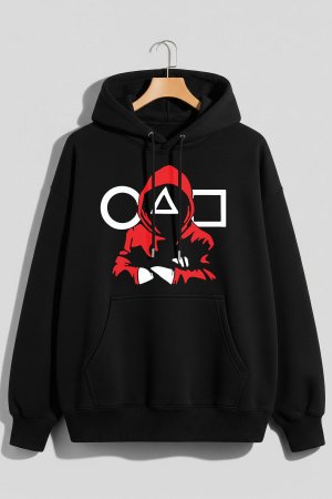 O Black Oversized Hoodie - Image 2